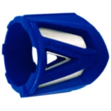 Schalldämpfer Schutz für Motorräder blau 340-400 mm
