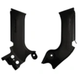 Rahmenprotektor schwarz Satz passend für: Kawasaki KX