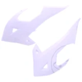 Kühlerabdeckung weiß Satz passend für: Rieju MR, Gas Gas EC