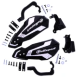 Handprotektor MX Flow schwarz/weiß Satz passend für: Gas Gas EC, Husqvarna FE, TE