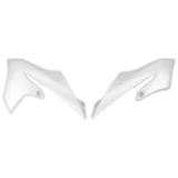 Kühlerabdeckung weiß Satz passend für: Yamaha YZ