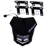 Scheinwerfermaske Halo Schwarz LED