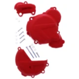 Kupplung/Zündungsdeckel Protektor rot Satz passend für: Gas Gas EC