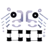 Befestigungssatz schwarz / grau Trail Blazer passend für: Honda XL