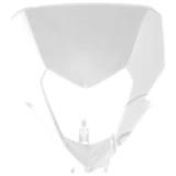 Scheinwerfer Maske weiß ohne elektrik passend für: Sherco SEF, SE