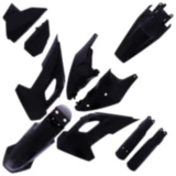 Komplettkit schwarz passend für: Husqvarna FE, TE 7163965