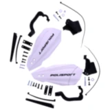 Handprotektor MX Bullit weiß Satz passend für: Rieju MR