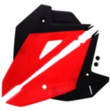 Seitenverkleidung Satz rot / schwarz passend für: Honda CRF