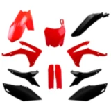 Komplettkit rot/schwarz passend für: Honda CRF