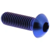 Schraube Bremsscheibe M8X1. 25 mm 25 mm Titan blau passend für: BMW R, K, F 800