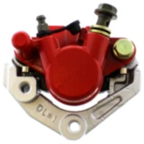 Bremssattel rot passend für: Baotian BT49QT - 7A1, BT49QT - 12A1, BT49QT - 12C1