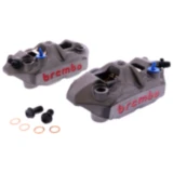Bremssattel Kit links\rechts grau Brembo M - 4 (M4 - 34) passend für: Kawasaki Z, ZX - 6R, ZX - 10R
