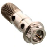 Hohlschraube doppelt M10 x 1 Titan Racing passend für: Ducati 1198, 1098