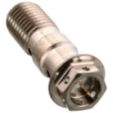 Hohlschraube doppelt M10 x 1. 25 Titan Racing passend für: Kawasaki ZX - 7R, ZX - 6R, ZX - 10R