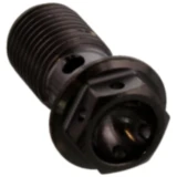 Hohlschraube einfach M10 x 1 Titan Racing schwarz passend für: Ducati Scrambler, Monster, 848