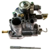Vergaser silber 20 - 20D Dellorto mit Ölanschluss passend für: Vespa PX, P, Rally
