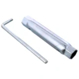 Zündkerzenschlüssel 2 in 1 für Motorräder SW 16/18 mit abgewinkeltem Knebel