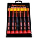 Präzisions Schraubendrehersatz 6-teilig im Kasten