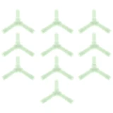 Schlauchverbinder Set 5 mm Y-Form