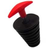 Auspuff Stopfen 23/52 mm schwarz mit Griff passend für: Honda CB, TRX, CBR