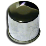 Ölfilter chrom Hiflo passend für: Suzuki LT - A, AN, LT - F, Aprilia Tuono, RSV4, RS