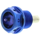 Ölablassschraube magnetisch JMP Bolt M14X1. 5 mm 12 mm Titan blau passend für: Triumph Tiger, Bonneville, Street Triple