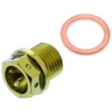 Ölablassschraube magnetisch JMP Bolt M16X1. 5 mm 12 mm Titan gold passend für: BMW S, R, M