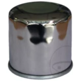 Ölfilter chrom Hiflo passend für: Honda CB, CBR, NC, Triumph Tiger, Bonneville, Street Triple