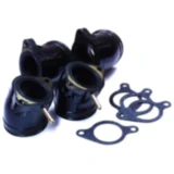 Ansaugstutzen Satz für Motorräder - 4 Stück incl. Dichtungen