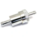 Kraftstofffilter Alu Schwarz für Motorräder