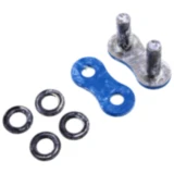 RK XSO Massivnietschloss für Motorräder blau 520