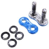 RK Massivnietschloss für Motorradanwendungen blau 530 XSOZ1