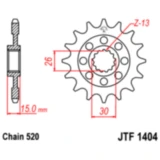 Racing - Ritzel 15Z Teilung 520 feinverzahnt Innendurchmesser 26/30 passend für: BMW S, HP4
