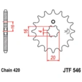 Ritzel 13Z Teilung 420 grobverzahnt 4 Innendurchmesser 16/20 passend für: Kawasaki KX