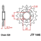 Racing - Ritzel 14Z Teilung 520 feinverzahnt Innendurchmesser 20/22 passend für: Kawasaki KX