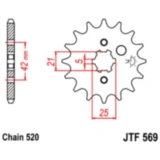 Ritzel 16Z Teilung 520 grobverzahnt 5 Innendurchmesser 21/25 passend für: Yamaha YFM, YFZ, YFA1