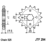 Ritzel 15Z Teilung 525 grobverzahnt 6 Innendurchmesser 21/25 passend für: Honda XBR, CBR, GB