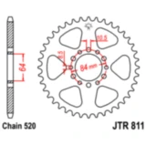 Kettenrad 45Z für Motorräder Teilung 520 Innendurchmesser 64 mm