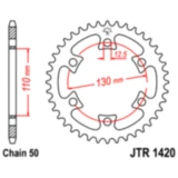 Kettenrad 40Z Teilung 530 Innendurchmesser 110 Lochkreis 130 passend für: Bombardier DS 7270419