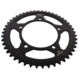 Kettenrad 48Z Teilung 525 schwarz Innendurchmesser 120 Lochkreis 140 passend für: Triumph Bonneville, Thruxton, Scrambler