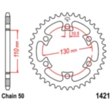 Kettenrad 40Z Teilung 530 Innendurchmesser 110 Lochkreis 130 passend für: Bombardier DS