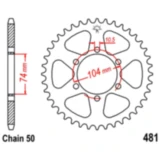Kettenrad 45Z Teilung 530 Innendurchmesser 074 Lochkreis 104 passend für: Kawasaki Z