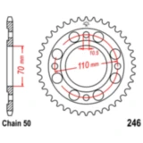 Kettenrad 35Z Teilung 530 Innendurchmesser 070 Lochkreis 110 passend für: Honda CB, CM