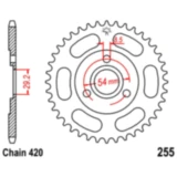 Kettenrad 40Z Teilung 420 Innendurchmesser 29. 2 Lochkreis 054 passend für: Honda Z