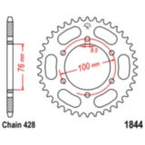 Kettenrad 52 Zähne für Motorräder 7271545