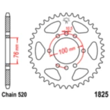 Kettenrad 42Z Teilung 520 Innendurchmesser 076 Lochkreis 100 passend für: Suzuki LT