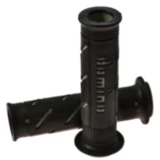 Domino Griffgummi schwarz/grau für Motorräder