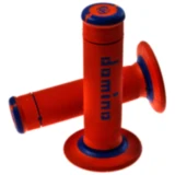 Griffgummi für Offroad-Motorräder orange/blau D.22/26mm