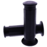 Griffgummi schwarz 22/26 mm geschlossen für Moped