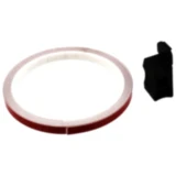 Felgenrandaufkleber mit Applikator für Motorräder - Rot